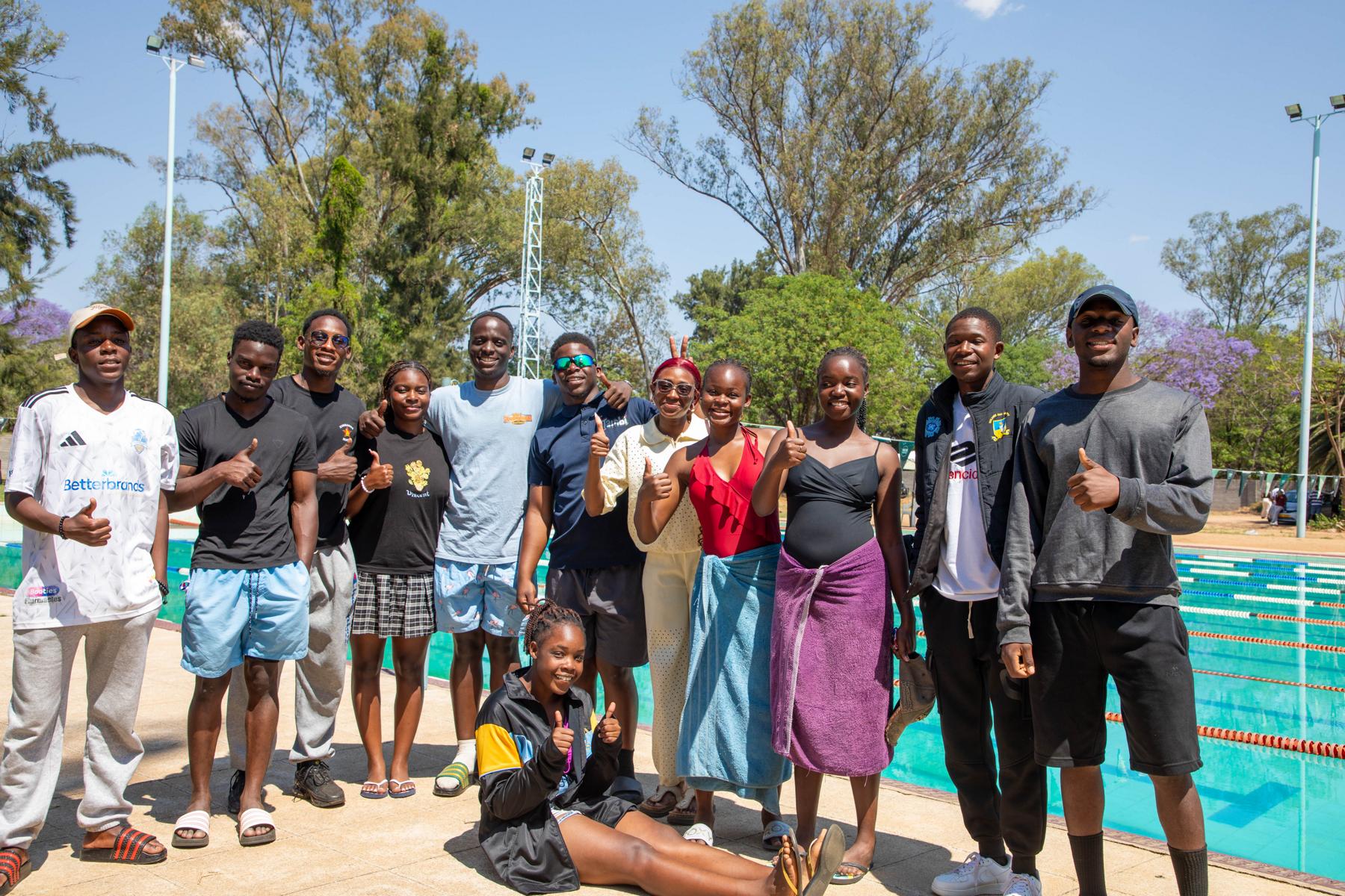 2025 ZUSA CLUSTER 3 MSU SWIMMING TEAM