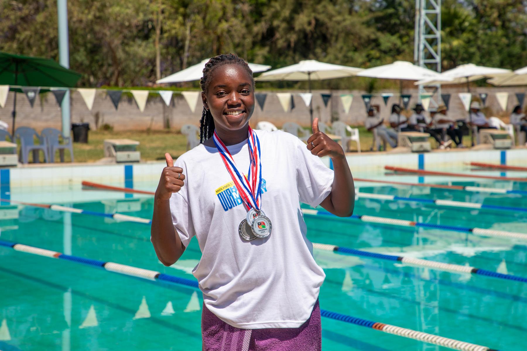 2025 ZUSA CLUSTER 3 MSU SWIMMING TEAM