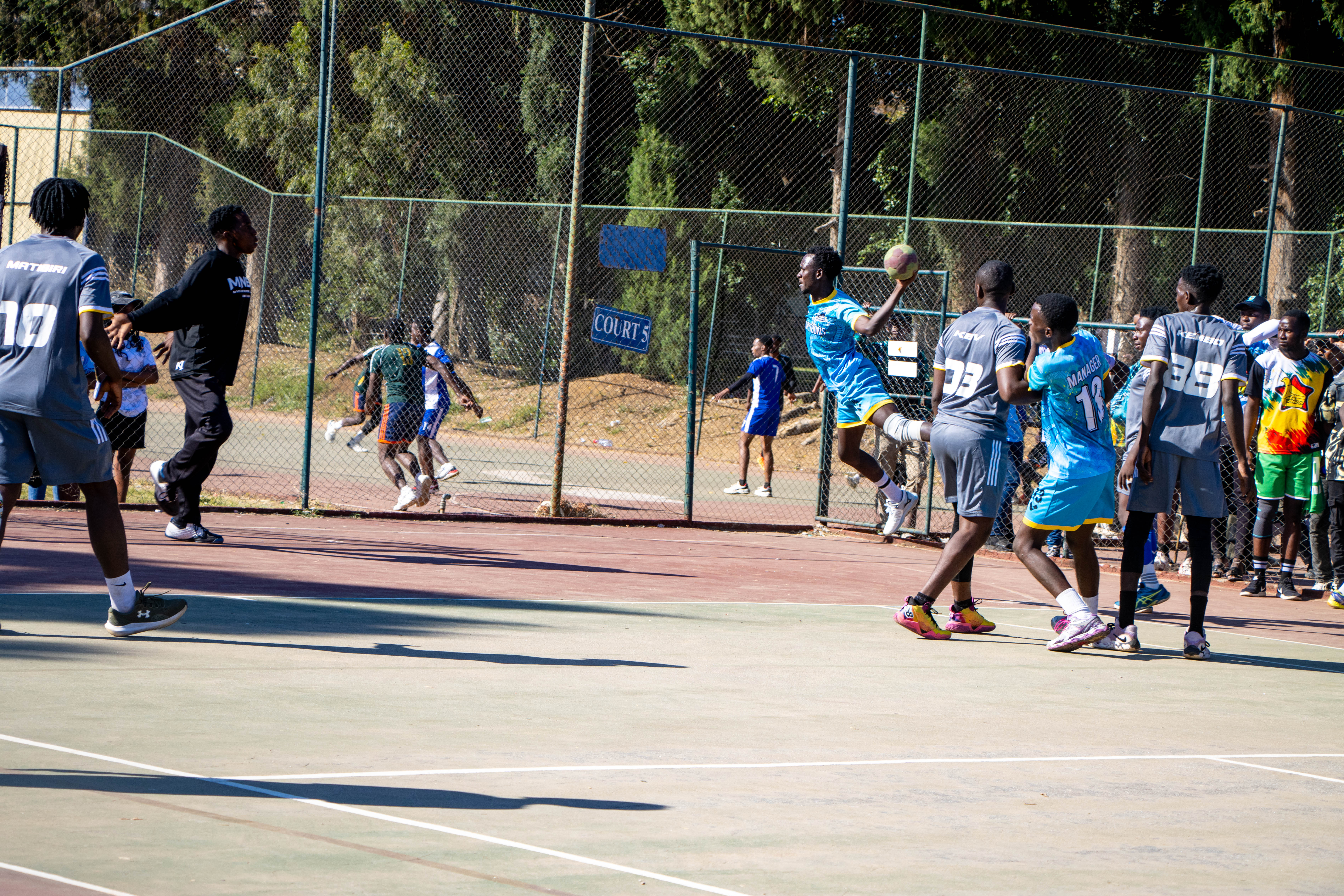 2025 ZUSA CLUSTER 2 MSU HANDBALL TEAM