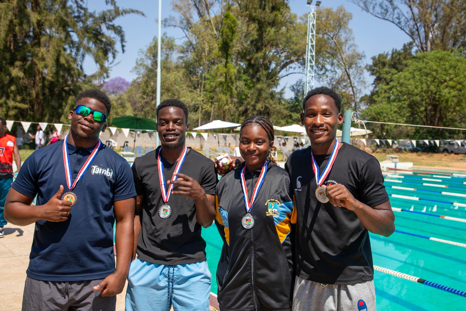 2025 ZUSA CLUSTER 3 MSU SWIMMING TEAM