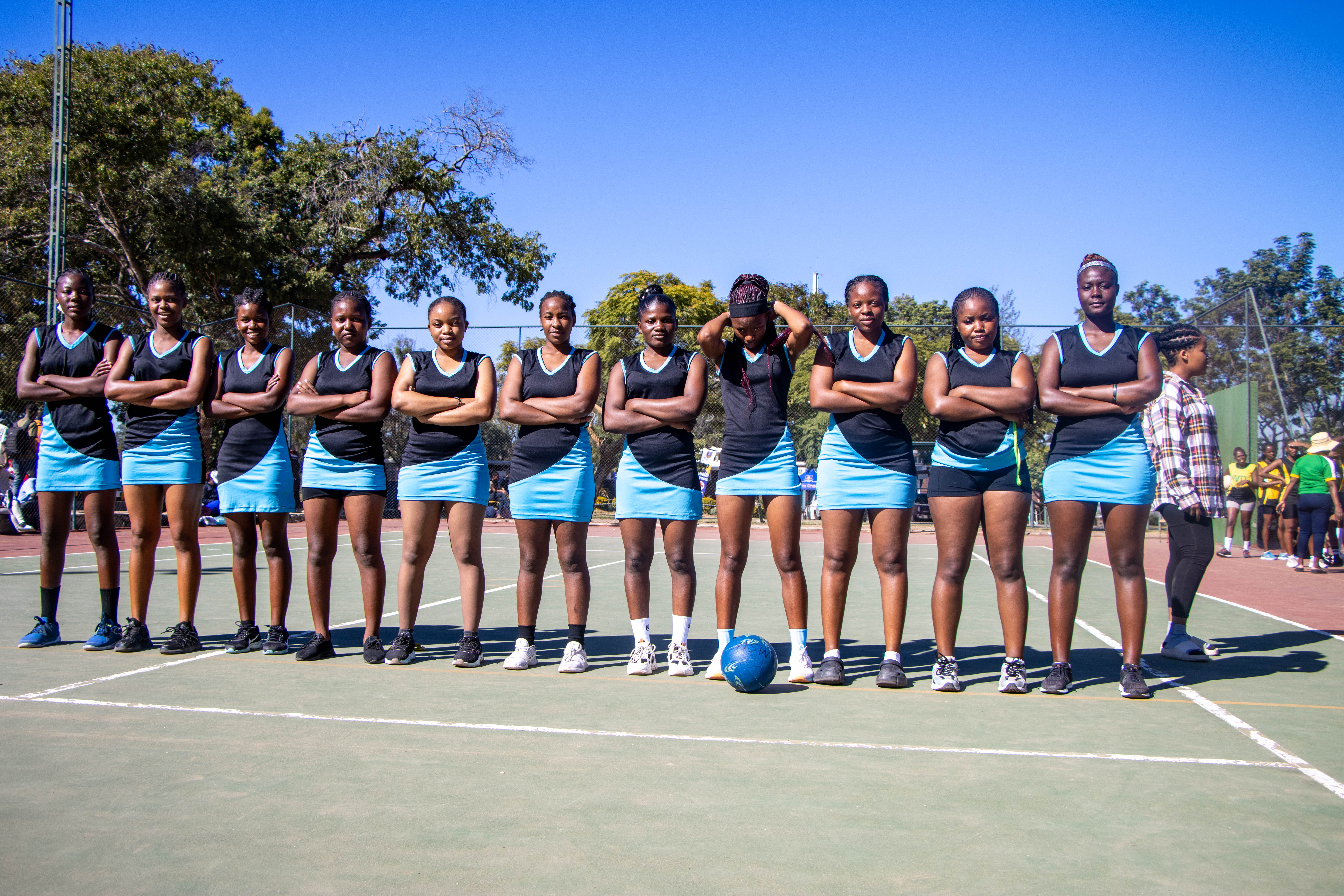 2025 ZUSA CLUSTER 2 MSU NETBALL TEAM